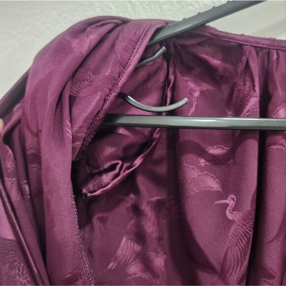 Ronny Kobo Plunge Neckline Michelle long sleeve Mini Dress Small - Picture 3 of 9